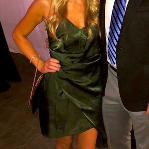 GB | Asymmetrical Green Dress | Size S